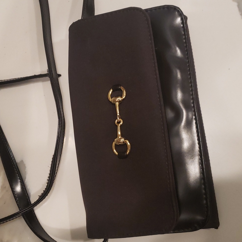 Via Plaggi faux leather purse